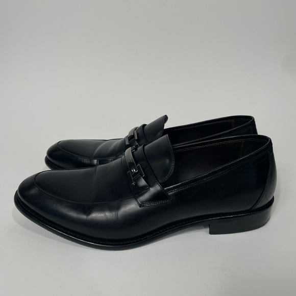 Johnston & Murphy Black Leather Loafers main image 10